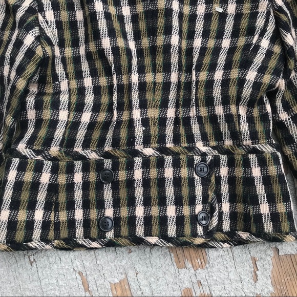 Giorgio Armani Vintage Tweed Check Blazer - Picture 8 of 8